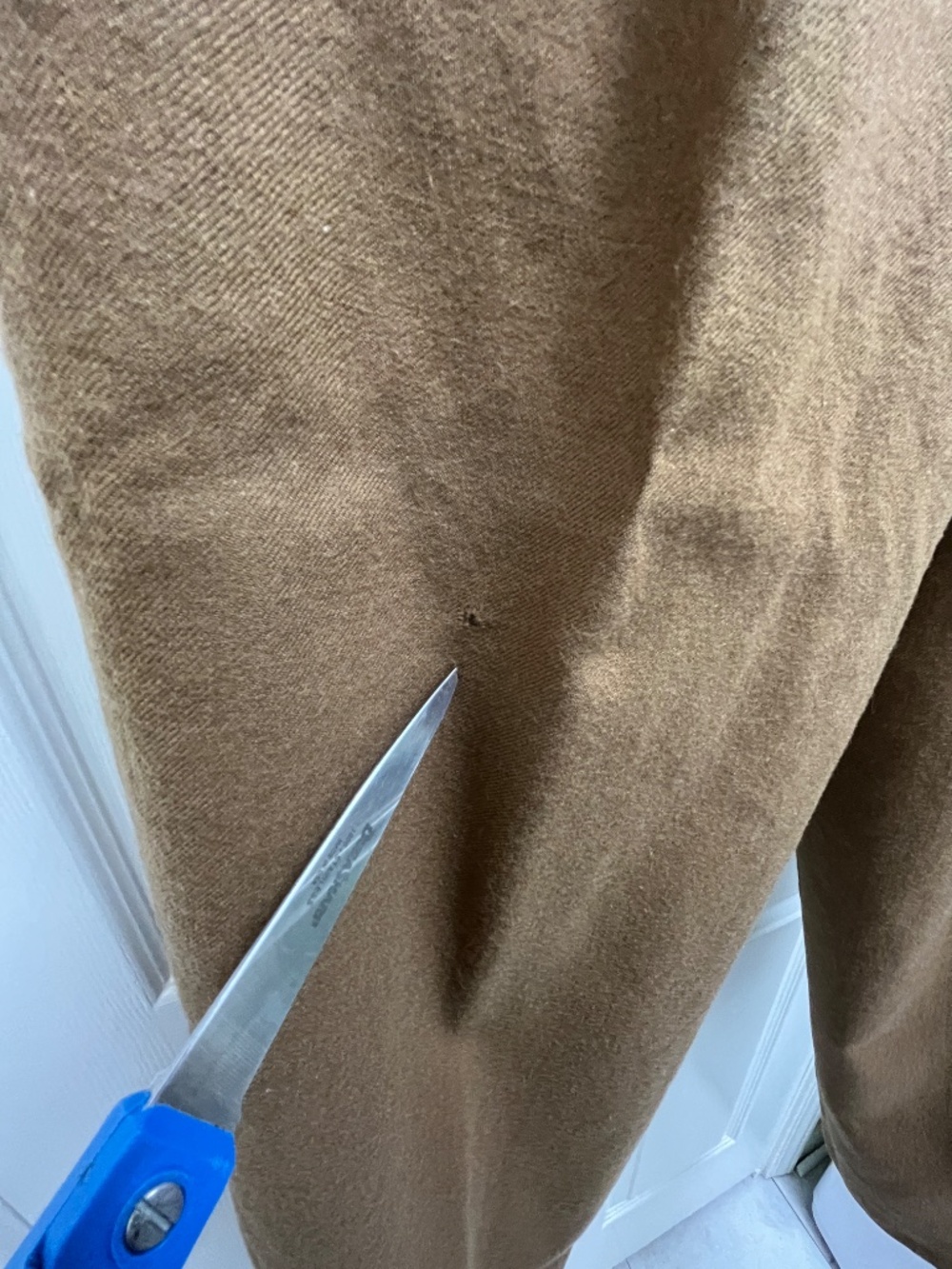 Women's Harve Benard Brown Wool Pants 14 x 29L - Picture 8 of 16